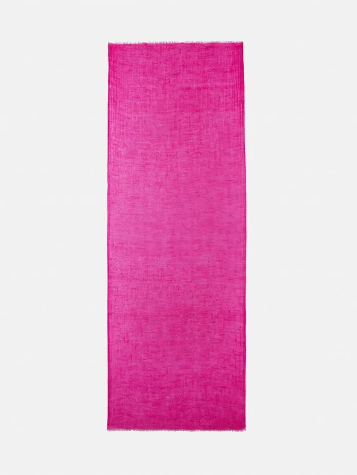 Jigsaw Pure Cashmere Gauze Scarf Pink Women Ponchos and Scarves