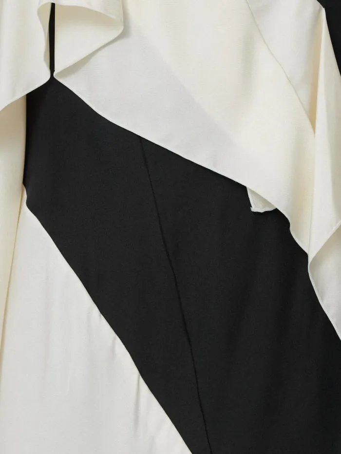 Jigsaw Sculptural Silk Twill Dress Monochrome Women Coords
