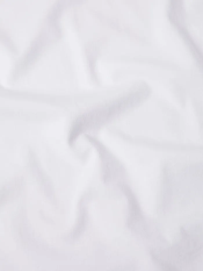 Jigsaw Supima Cotton Long Sleeve Tee White Women Shirts and Tops