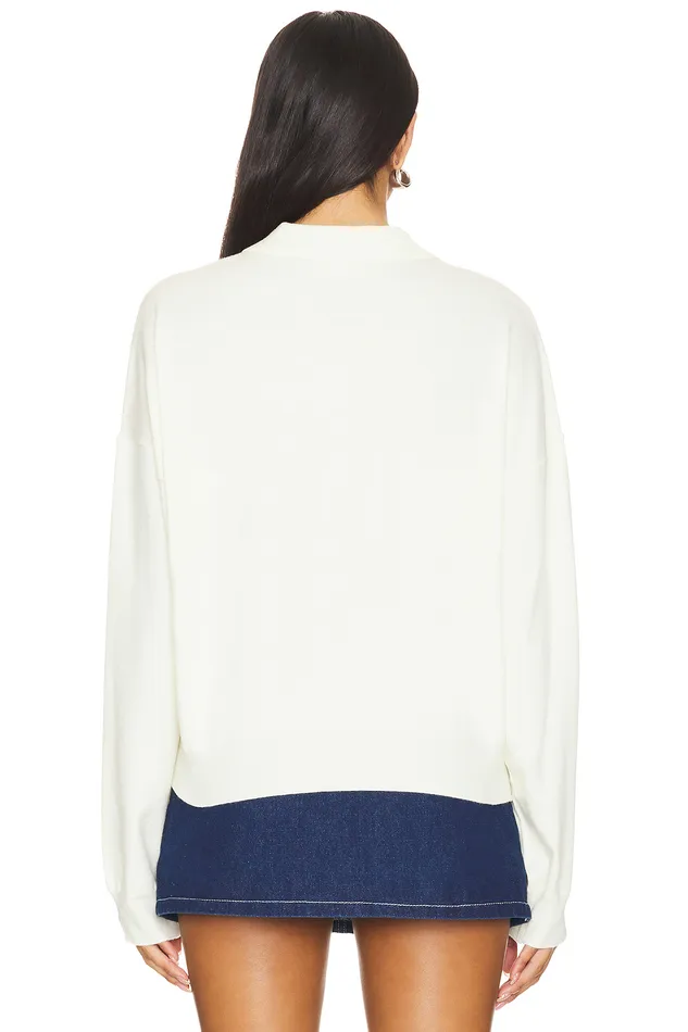 Jolanda Oversized Polo Cream Women Lovers and Friends Sweaters and Knits Jolanda Oversized Polo Cream Women Lovers and Friends Sweaters and Knits