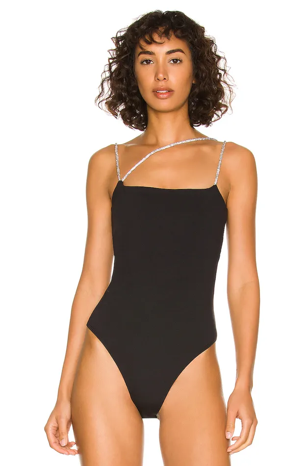Julie Bodysuit Black Women Lovers and Friends Tops Julie Bodysuit Black Women Lovers and Friends Tops
