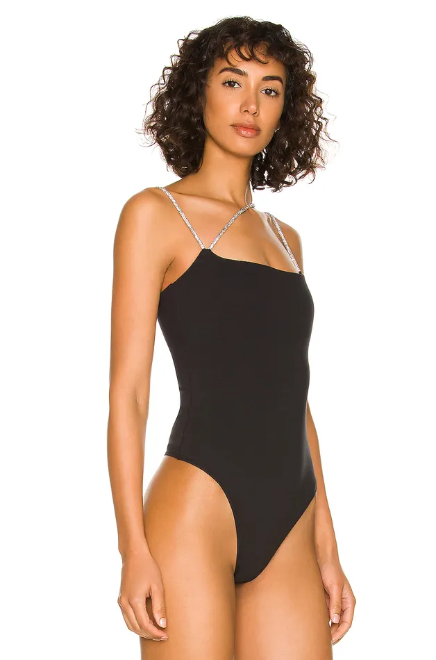Julie Bodysuit Black Women Lovers and Friends Tops Julie Bodysuit Black Women Lovers and Friends Tops