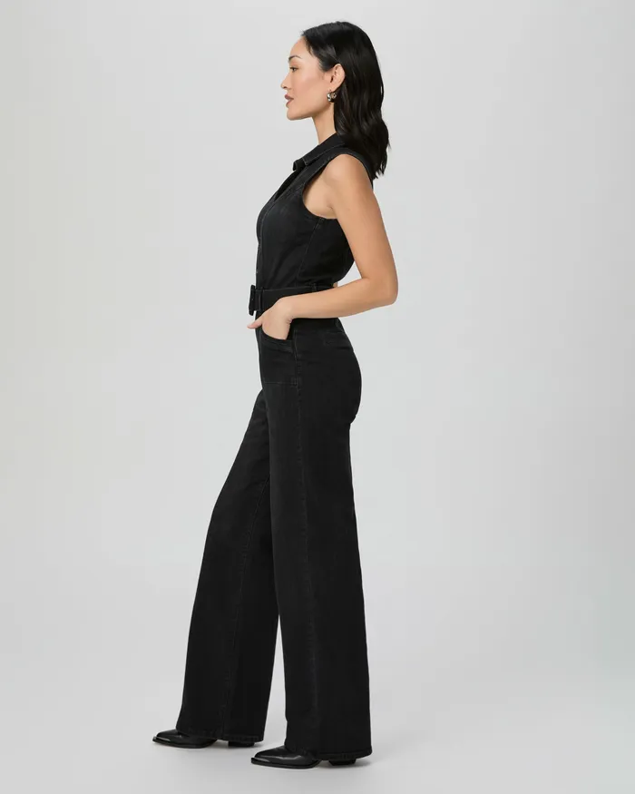 Jumpsuits and Rompers Women PAIGE Sasha 32 Inch Jumpsuit 8211 Dark Moonlight Jumpsuits and Rompers Women PAIGE Sasha 32 Inch Jumpsuit 8211 Dark Moonlight
