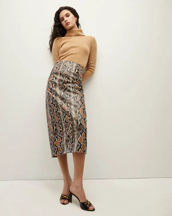 Jurnee Cashmere Turtleneck Camel Women Veronica Beard Sweaters