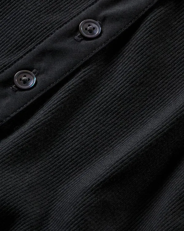 Kearney ButtonDown Tee Black Women Veronica Beard Tops Kearney ButtonDown Tee Black Women Veronica Beard Tops