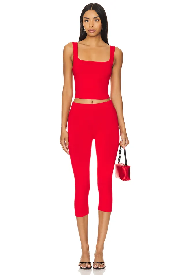 Keely Capris Red Women Lovers and Friends Pants Keely Capris Red Women Lovers and Friends Pants