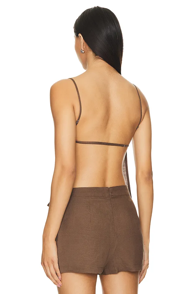 Keila Top Chocolate Brown Women Lovers and Friends Tops Keila Top Chocolate Brown Women Lovers and Friends Tops