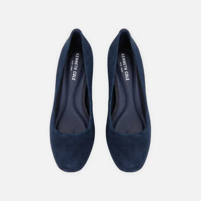 Kenneth Cole Balance Suede Pump Marine Women Heels
