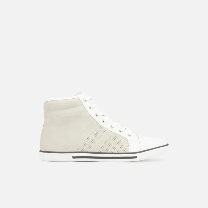 Kenneth Cole Center High Top Sneaker White Combo Men Sneakers