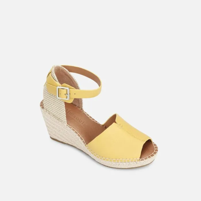 Kenneth Cole Charli Wedge Sandal Pale Yellow Women Gentle Souls Kenneth Cole Charli Wedge Sandal Pale Yellow Women Gentle Souls