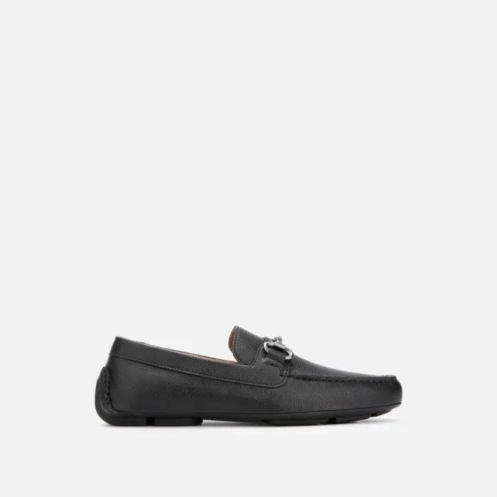 Kenneth Cole Dawson Horsebit Driver Black Men Loafers