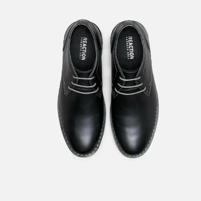 Kenneth Cole Desert Sun Leather Chukka Boot Black Men Boots