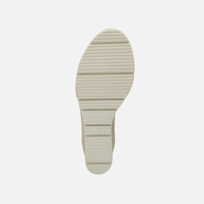 Kenneth Cole Elyssa Easy TStrap Cork Wedge Sandal Natural Women Gentle Souls