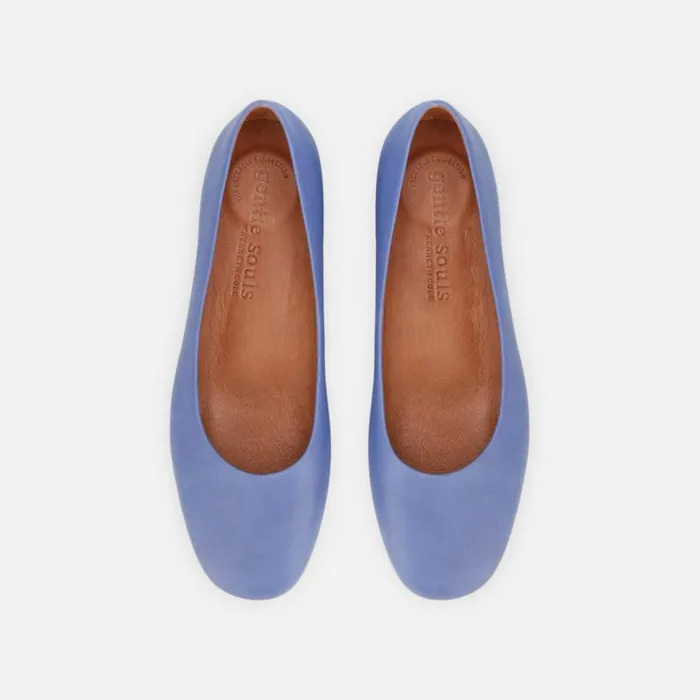 Kenneth Cole Eugene Travel Ballet Flat Indigo Women Flats
