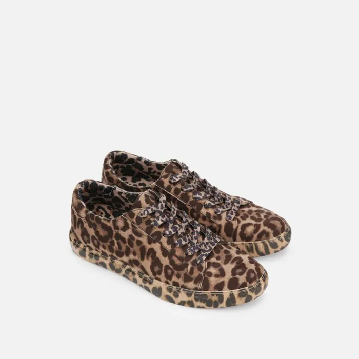 Kenneth Cole Kam Leopard Sneaker Natural Women Sneakers