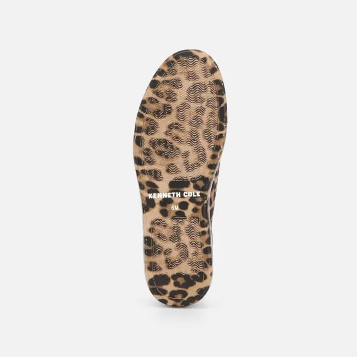 Kenneth Cole Kam Leopard Sneaker Natural Women Sneakers