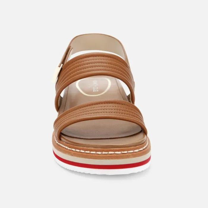 Kenneth Cole Laney Slingback Sandal With Eva Cognac Women Sandals