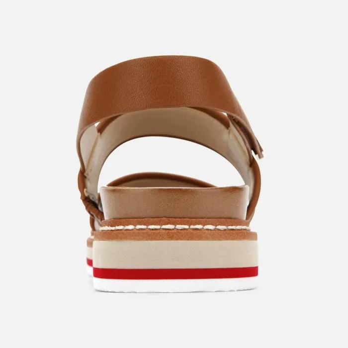 Kenneth Cole Laney Slingback Sandal With Eva Cognac Women Sandals