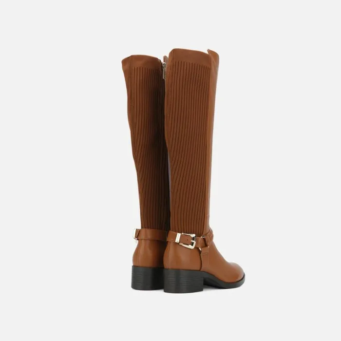 Kenneth Cole Levon Riding Boot Cognac Women Boots Booties