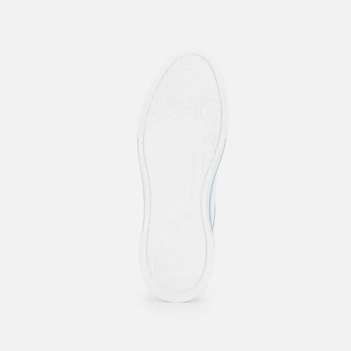Kenneth Cole Liam Color Stripe Sneaker Whiteneon Blue Men Sneakers
