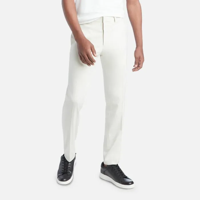 Kenneth Cole Premium Stretch Twill Slim Fit Flex Waistband Flat Front Dress Pant Natural Men Bottoms Kenneth Cole Premium Stretch Twill Slim Fit Flex Waistband Flat Front Dress Pant Natural Men Bottoms
