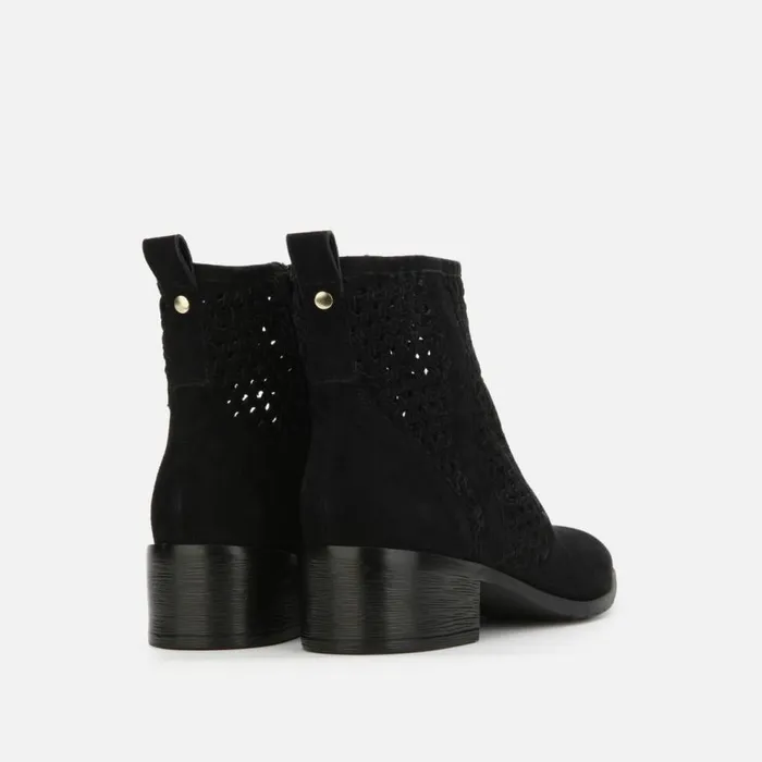 Kenneth Cole Salt Weave Bootie Black Women Boots Booties