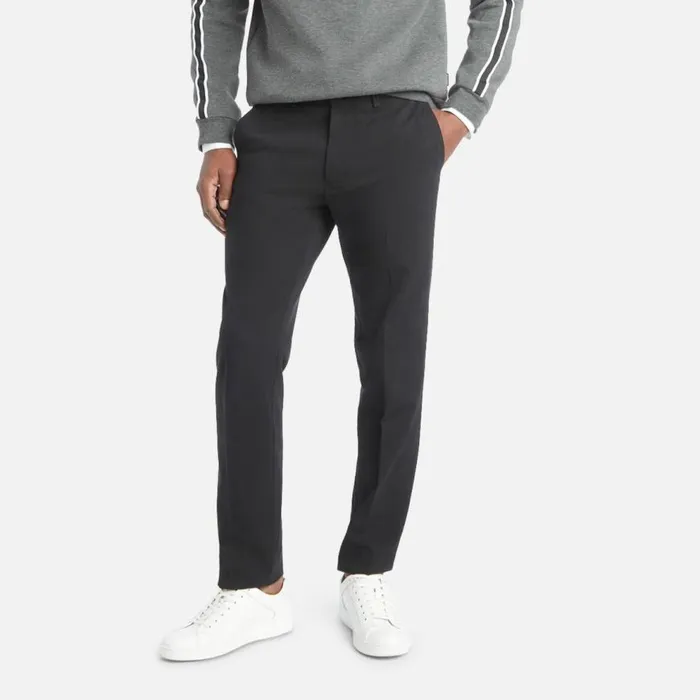 Kenneth Cole Stretch Chino Slim Fit Flex Waistband Flat Front Casual Pant Black Men Bottoms Kenneth Cole Stretch Chino Slim Fit Flex Waistband Flat Front Casual Pant Black Men Bottoms