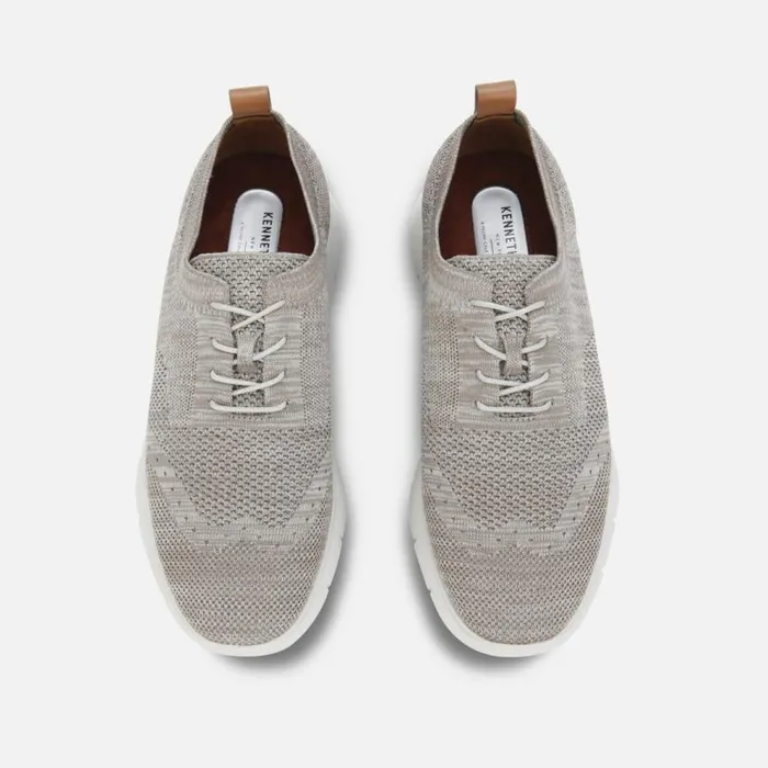 Kenneth Cole Trent Flex Knit Low Sneaker Beige Men Sneakers