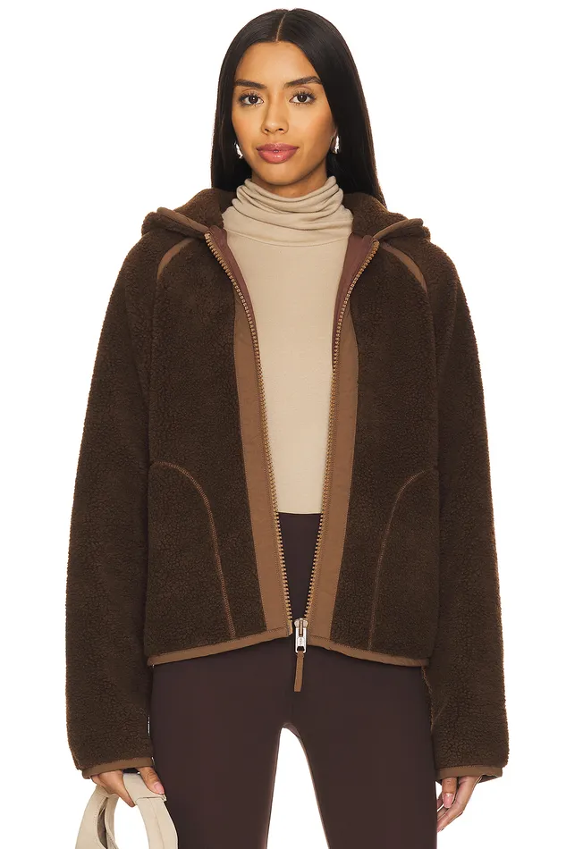 Kerry Zip Up Jacket Chocolate Brown Women Lovers and Friends Jackets and Coats Kerry Zip Up Jacket Chocolate Brown Women Lovers and Friends Jackets and Coats