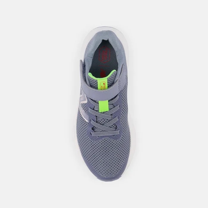 Kids Fresh Foam Arishi v4 Bungee Lace with Top Strap Arctic Grey with Pixel Green and True Red Size 105 8211 3 New Balance Kids Fresh Foam Arishi v4 Bungee Lace with Top Strap Arctic Grey with Pixel Green and True Red Size 105 8211 3 New Balance