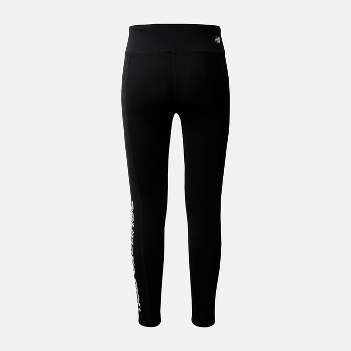 Kids New Balance Performance Legging BLACK Bottoms