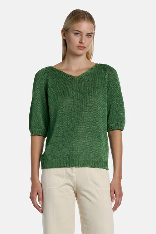 Knitwear Caldaia Caldaia Orange Luisa Spagnoli Women