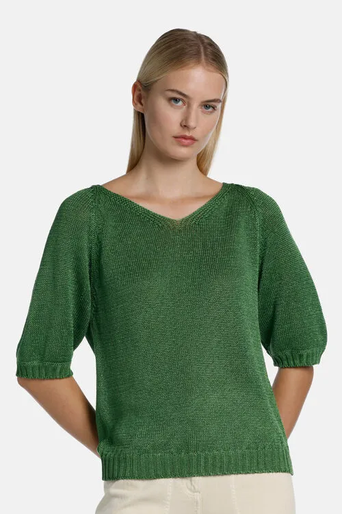 Knitwear Caldaia Caldaia Orange Luisa Spagnoli Women Knitwear Caldaia Caldaia Orange Luisa Spagnoli Women