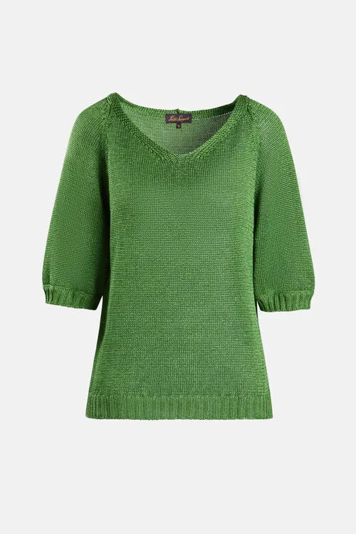 Knitwear Caldaia Caldaia Orange Luisa Spagnoli Women Knitwear Caldaia Caldaia Orange Luisa Spagnoli Women