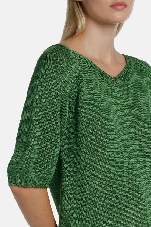 Knitwear Caldaia Caldaia Orange Luisa Spagnoli Women Knitwear Caldaia Caldaia Orange Luisa Spagnoli Women