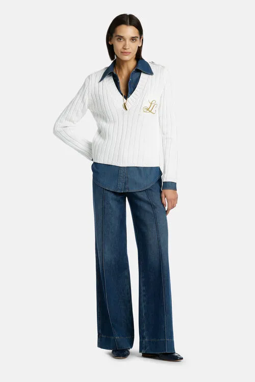 Knitwear Luisa Spagnoli Women Carnagione Carnagione Night Blue Knitwear Luisa Spagnoli Women Carnagione Carnagione Night Blue