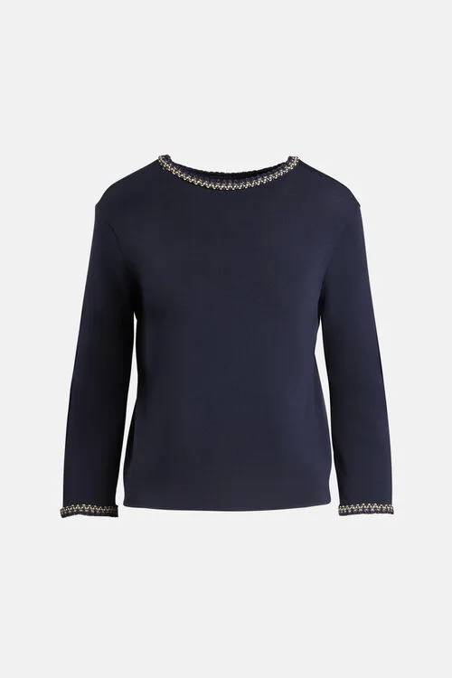 Knitwear Luisa Spagnoli Women Copiatura Copiatura Blue