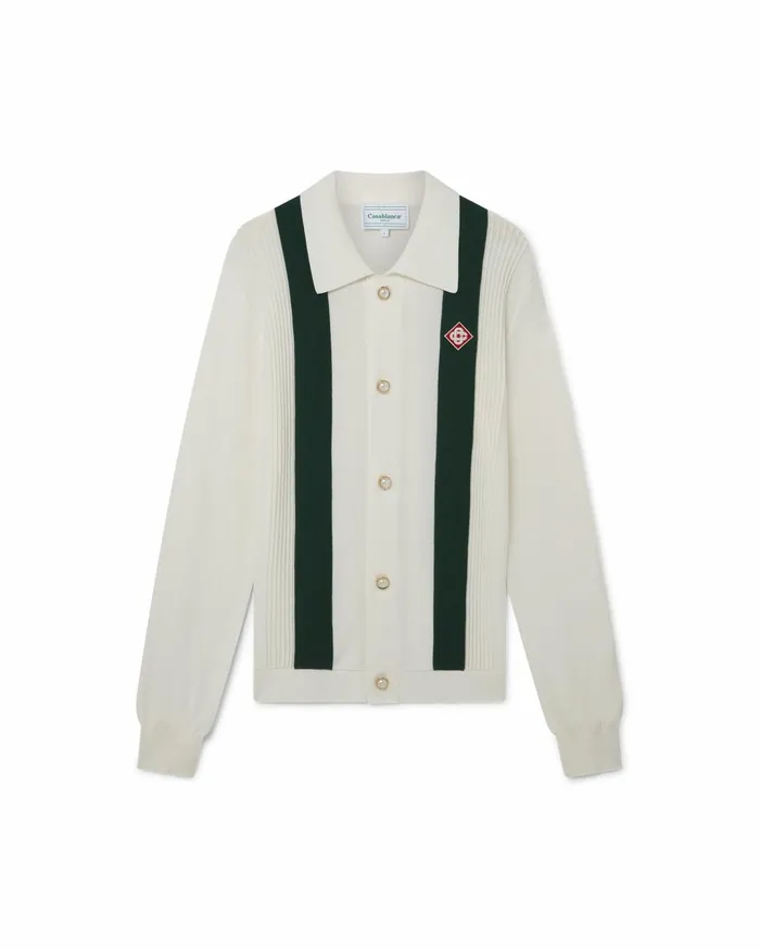 Knitwear Men Casablanca Paris Cotton Knit Cardigan
