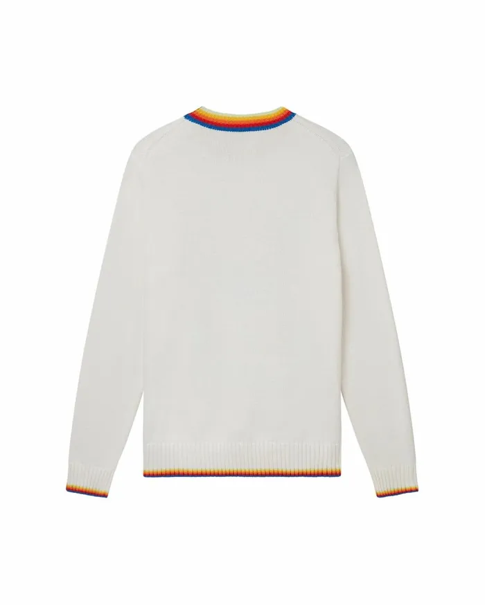 Knitwear Men Casablanca Paris Mind Vibrations Intarsia Jumper