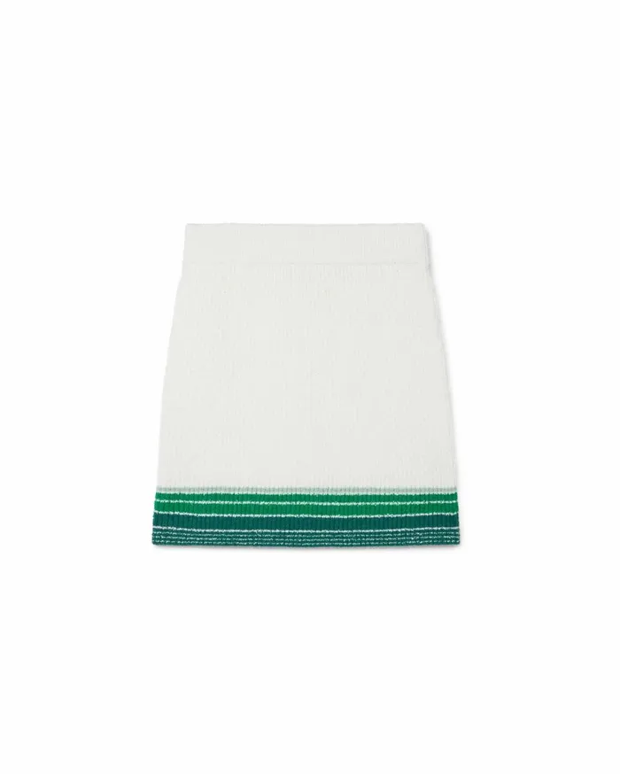 Knitwear Women Casablanca Paris Boucle Knit Mini Skirt