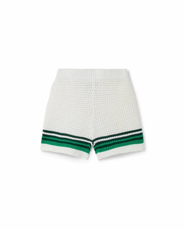 Knitwear Women Casablanca Paris Tennis Crochet Shorts