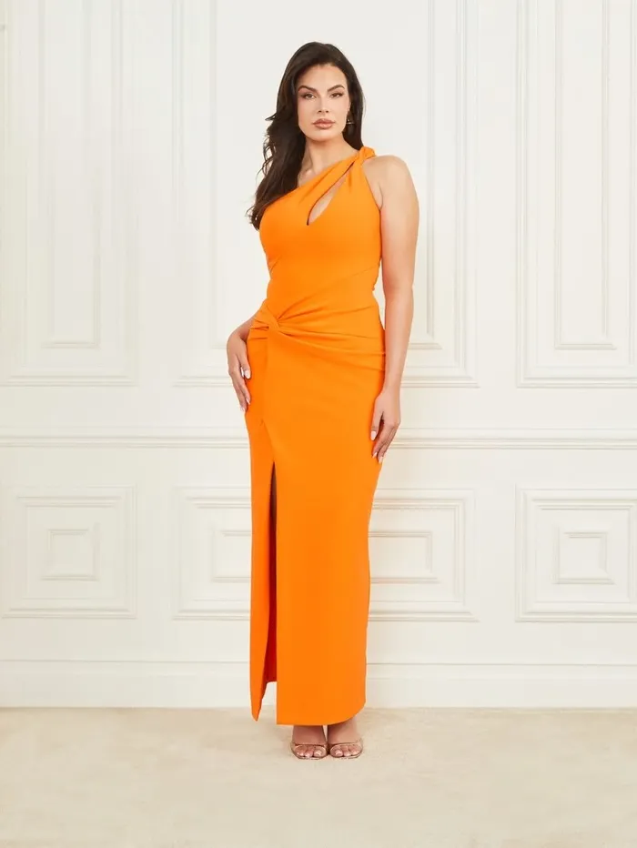 La Bombe Dress Superlative Orange Dresses and Jumpsuits GUESS Women