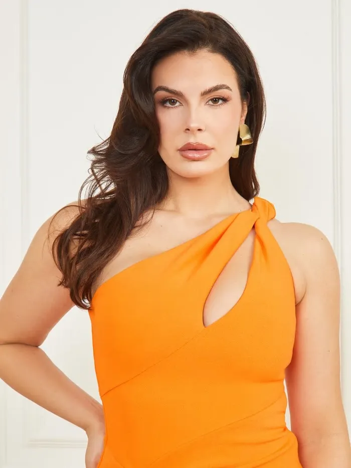 La Bombe Dress Superlative Orange Dresses and Jumpsuits GUESS Women La Bombe Dress Superlative Orange Dresses and Jumpsuits GUESS Women