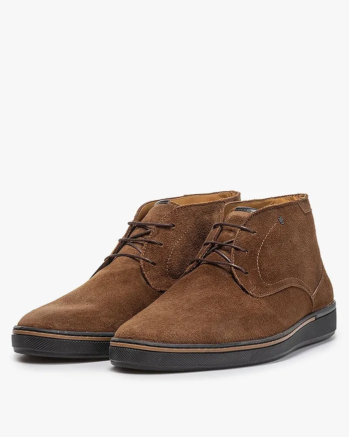 Lace Shoes Men Floris Van Bommel Bora 0500 Suede