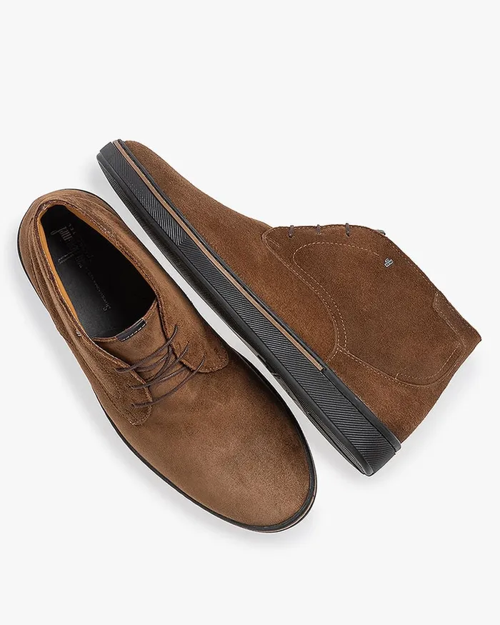 Lace Shoes Men Floris Van Bommel Bora 0500 Suede