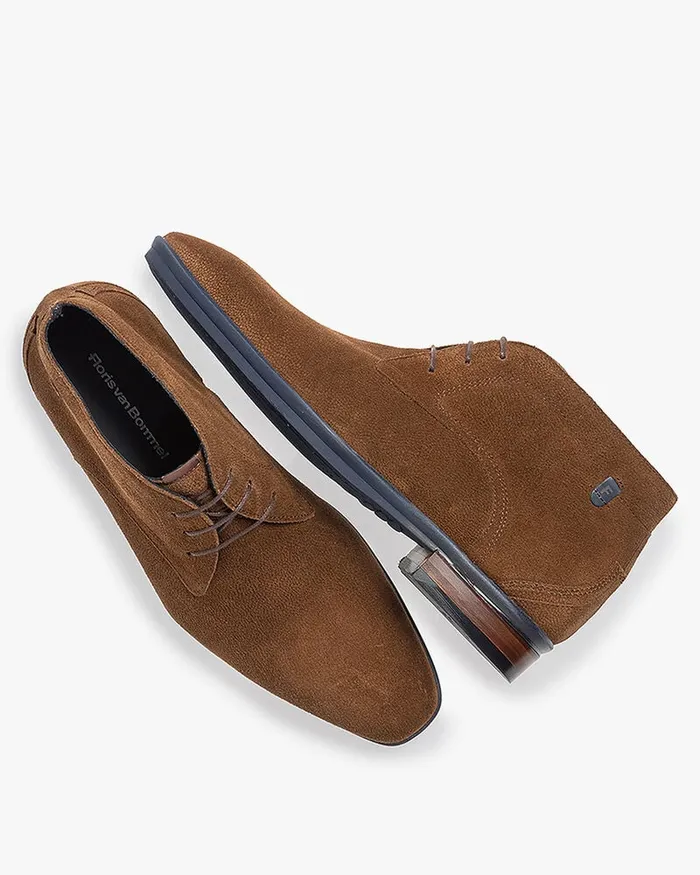 Lace Shoes Men Floris Van Bommel De Mosser 0104 Suede