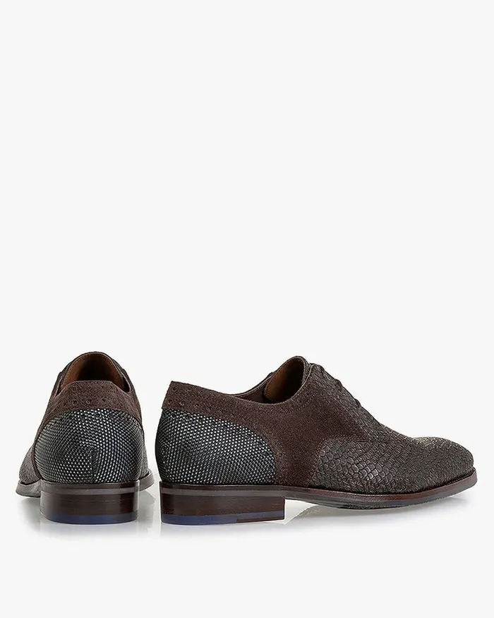 Lace Shoes Men Floris Van Bommel De Stapper 3902 Printedleather