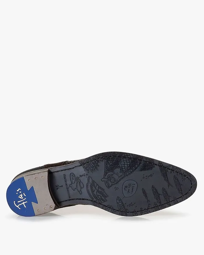 Lace Shoes Men Floris Van Bommel De Stapper 3902 Printedleather