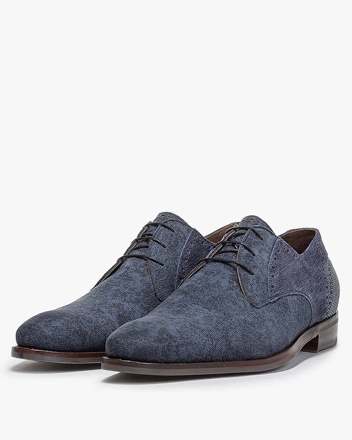 Lace Shoes Men Floris Van Bommel De Stapper 3927 Nubuckleather