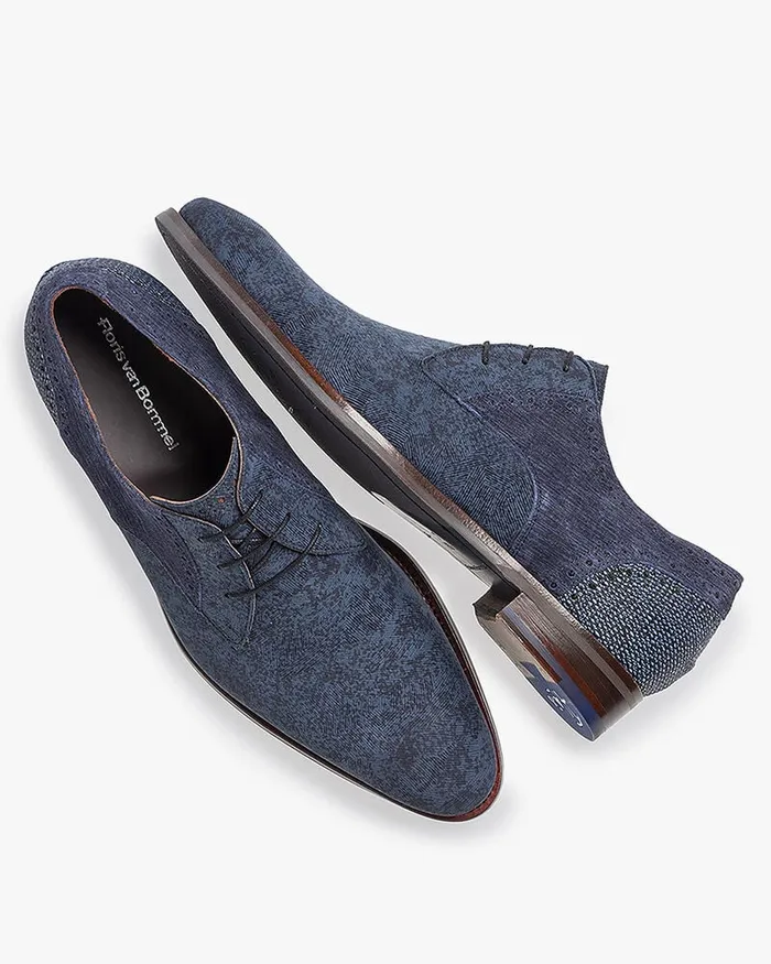 Lace Shoes Men Floris Van Bommel De Stapper 3927 Nubuckleather